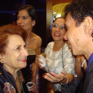 Margot Benacerraf, Patricia Velasquez, Margarita Cadenas and Francisco Gonzalez at the Premier of Cenizas Eternas