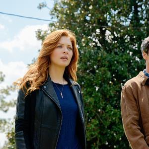 Still of Eddie Cahill and Rachelle Lefevre in Under the Dome 2013