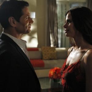 Still of Brooke Burns and Thomas Calabro in Melrose Place 2009