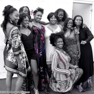 Cast of Women of Brewster Place the musical at closing night gala