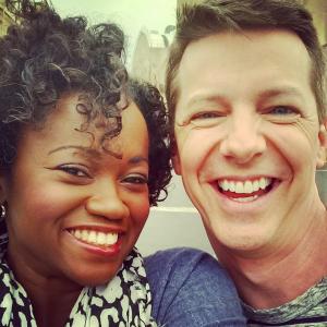 Acting with the funny Sean Hayes on THE MILLERS