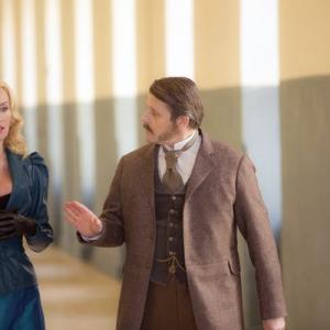 Still of Anthony Calf and Victoria Smurfit in Dracula (2013)