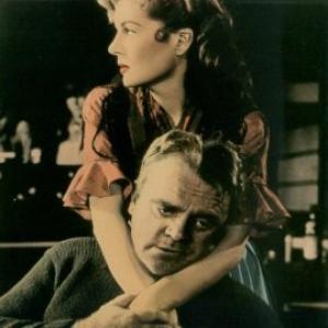 James Cagney and Corinne Calvet in What Price Glory 1952