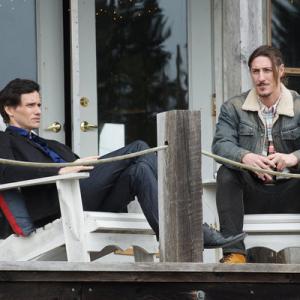 Still of Eric Balfour and Christian Camargo in Haven (2010)