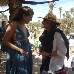 Working with Lucia Jiminez-Chariot Race day Ben-Hur Morocco 2009