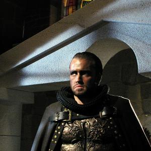 Dwayne Cameron as Mordred in Dark Knight (2001)