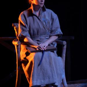 Amelia Campbell as Hannah Jelkes in The Berkshire Theatre Festivals production of The Night of the Iguana directed by Anders Cato