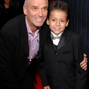 Martin Campbell and Adrian Alonso at event of The Legend of Zorro (2005)