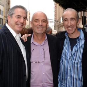 Gary Barber, Roger Birnbaum and Martin Campbell at event of The Legend of Zorro (2005)