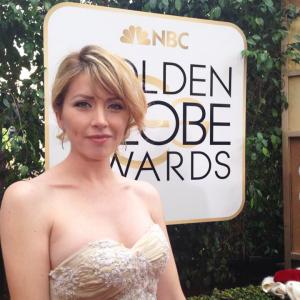 At the Golden Globe Awards 2014