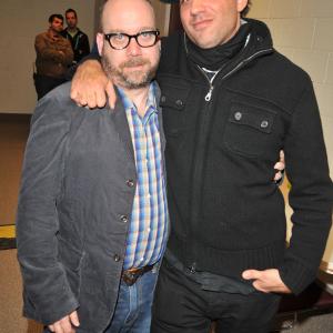 Bobby Cannavale and Paul Giamatti at event of Win Win 2011
