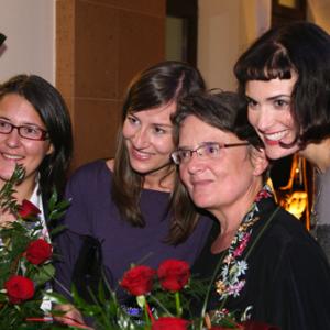 with Agnieszka Holland Kasia Adamik and Maja Ostaszewska Janosik Premiere