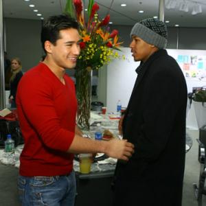Nick Cannon and Mario Lopez
