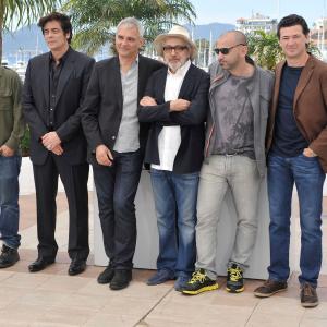 Benicio Del Toro, Laurent Cantet, Julio Medem, Gaspar Noé, Elia Suleiman and Pablo Trapero at event of 7 días en La Habana (2012)