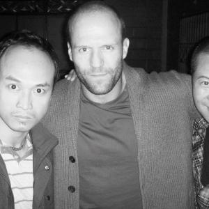 Still of Jason Ninh Cao, Jason Statham & Vincent Wang.