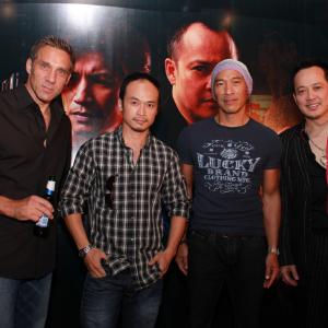 Still of Gary Daniels, Jason Ninh Cao, Roger Yuan and Sahajak Boonthanakit at event of 