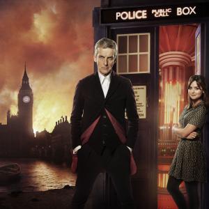 Peter Capaldi and Jenna Coleman in Doctor Who 2005