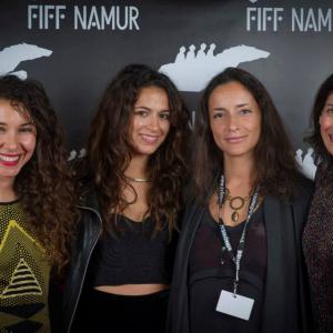 FIFF Namur with Sofiia Manousha Ouidad Elma and Lamia Rhyl at the 7 rue de la Folie first sceening