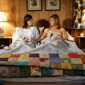 Still of Lizzy Caplan and Caitlin FitzGerald in Masters of Sex 2013