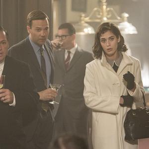Still of Barry Watson and Lizzy Caplan in Masters of Sex 2013