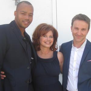Entertainment Weekly Shoot with Donald Faison and Breckin Meyer