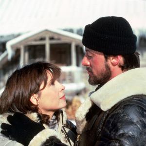 Still of Sylvester Stallone and Talia Shire in Rocky IV 1985