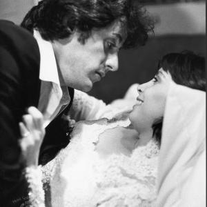 Still of Sylvester Stallone and Talia Shire in Rocky II 1979