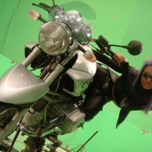 Ultraviolet Stunt Double for Mila Jovovich in the motorcycle sequence