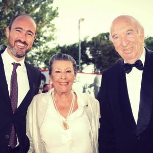 Inti Carboni Vera Pescarolo and Giuliano Montaldo at 2014 Venice Film Festival