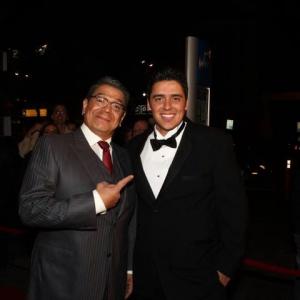 Lorne Cardinal and Kyle Nobess, hosts of the 2011 Aboriginal Peoples Choice Music Awards
