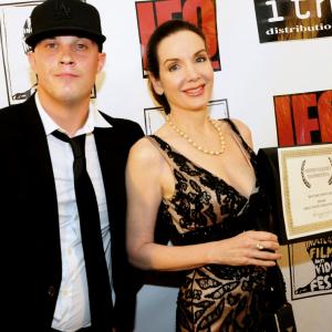 Hlne Cardona at the Independent Film Quarterly Awards picking up the Best Documentary and Audience Awards for Femme Women Healing the World August 14 2014 Beverly Hills