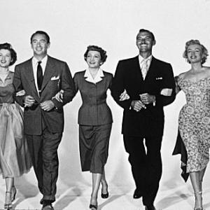 Marilyn Monroe, Claudette Colbert, Barbara Bates, Macdonald Carey, Zachary Scott