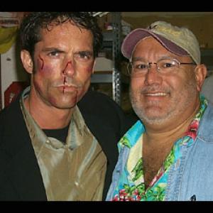 Leonard Carillo with actor Jon Eric Williams