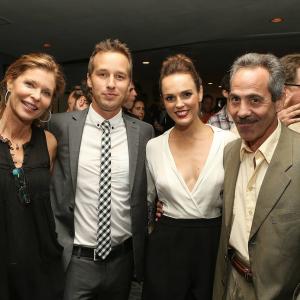 Erin Cahill Ryan Carlberg Larry Thomas and Kate Vernon at event of 108 Stitches 2014