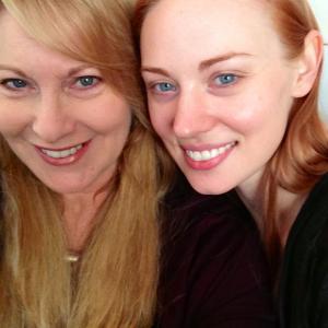 Catherine Carlen and Deborah Ann Woll (True Blood) on Location for The Automatic Hate/Dir. Justin Lerner