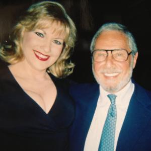 Catherine Carlen and Mark Rydell My Mentor after the show we did together THE SUNSHINE BOYS Directed by Jeffery Hayden also starring Martin Landau also my Mentor It was thrilling !!!