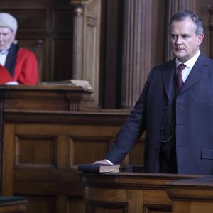 Still of Hugh Bonneville and Timothy Carlton in Downton Abbey (2010)