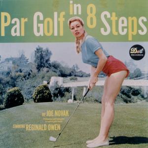 JEANNE CARMEN on album cover for PAR GOLF IN 8 STEPS