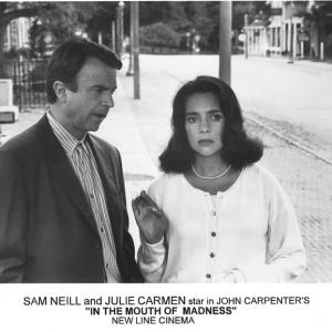 Julie Carmen and Sam Neill star in John Carpenters IN THE MOUTH OF MADNESS