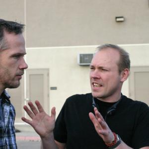 on the set of Family Jewels with Director Martin Stitt 2009