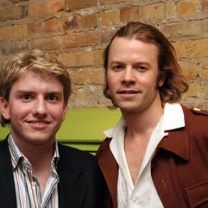 Seth Carmichael and Chris Barrett at event of This Revolution 2005