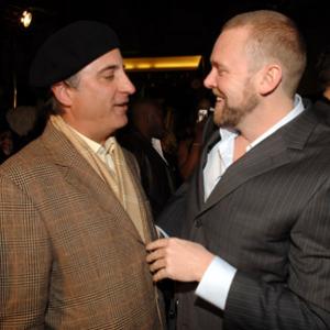 Andy Garcia and Joe Carnahan at event of Smokin Aces 2006