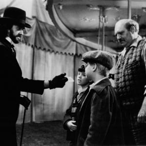 Still of Jonathan Pryce Shawn Carson Bruce M Fischer and Vidal Peterson in Something Wicked This Way Comes 1983