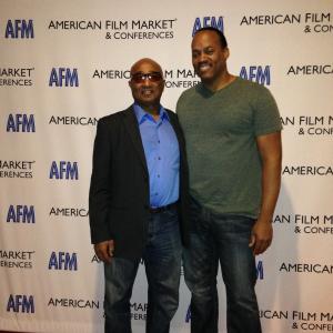 AFM 2014 Chilling in the Loews Hotel with Mr Solomon J LeFlore film finance guru and Producer on Step Sista!!! Yeah we doing it in 2015