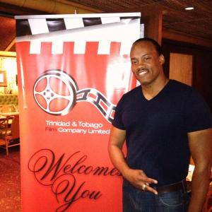 Producer/Director Greg Carter at Filmmaker luncheon provided by the Trinidad & Tobago Film Commission at Trader Vic's at L.A. Live