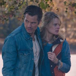 Still of Joelle Carter and Timothy Olyphant in Justified: Blind Spot (2010)