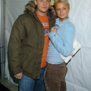 Nick Carter and Paris Hilton at event of The Butterfly Effect (2004)