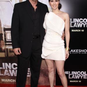 Scott Connors and Erin Carufel at the Los Angeles Premiere of The Lincoln Lawyer