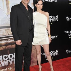 Erin Carufel and Scott Connors at the Los Angeles Premiere of The Lincoln Lawyer