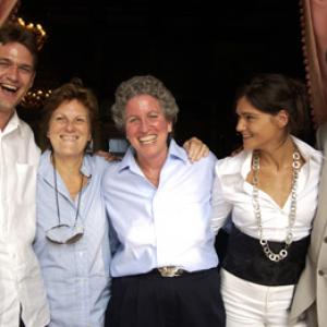 John Malkovich, Chiara Caselli, Liliana Cavani, Ileen Maisel and Dougray Scott at event of Ripley's Game (2002)